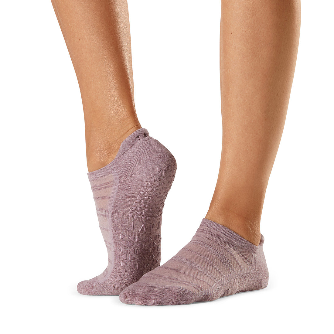 ToeSox Tavi Savvy Grip Socks May Grey T0162 - Free Shipping at Largo Drive