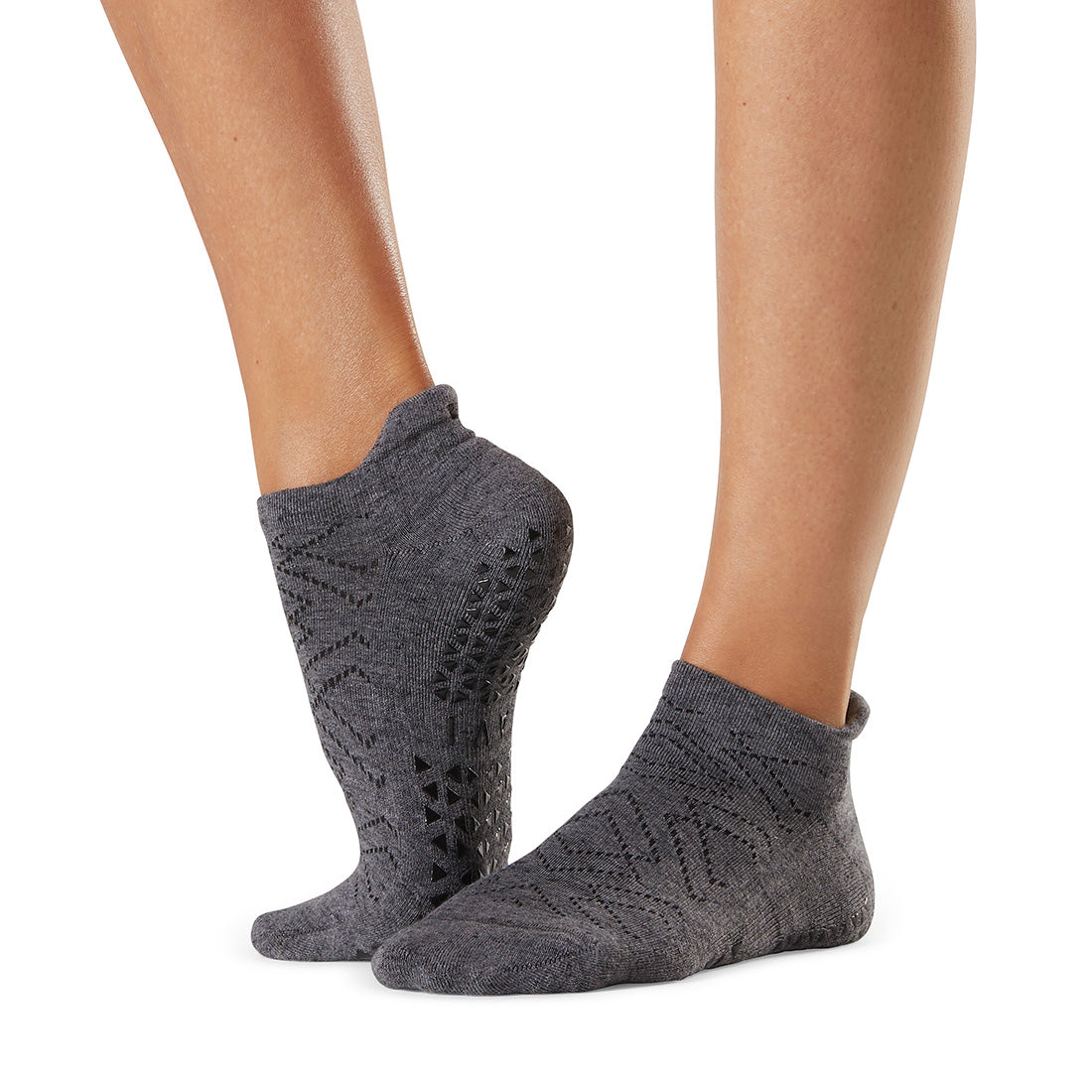 Full Toe Low Rise Grip Socks – Mesa Wild - Simply Green