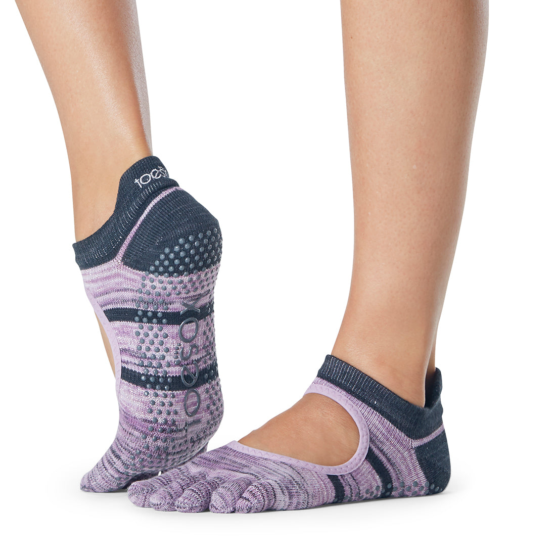 ToeSox Half Toe Bellarina - Grip Socks In Baja - NG Sportswear  International LTD