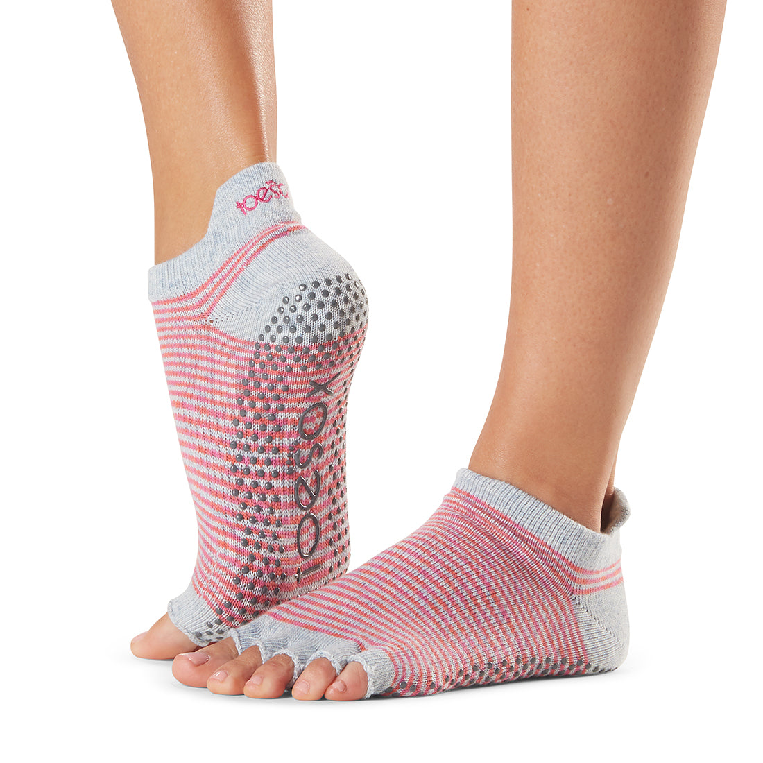 toesox, Accessories, Bnwt Toesox Low Rise Full Toe Grip Socks In Pegasus