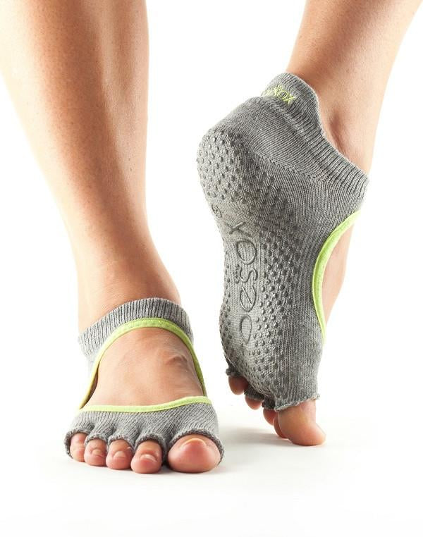 Toesox Grip Full Toe Bellarina - Heather Purple – Yogamatters
