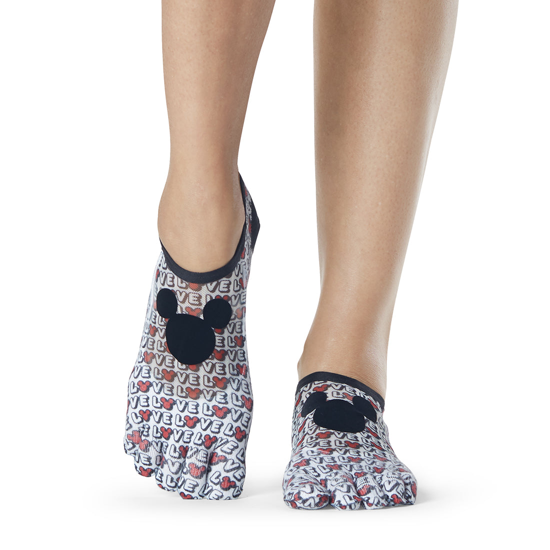 ToeSox Full Toe Luna - Grip Socks In Nude - NG Sportswear International LTD
